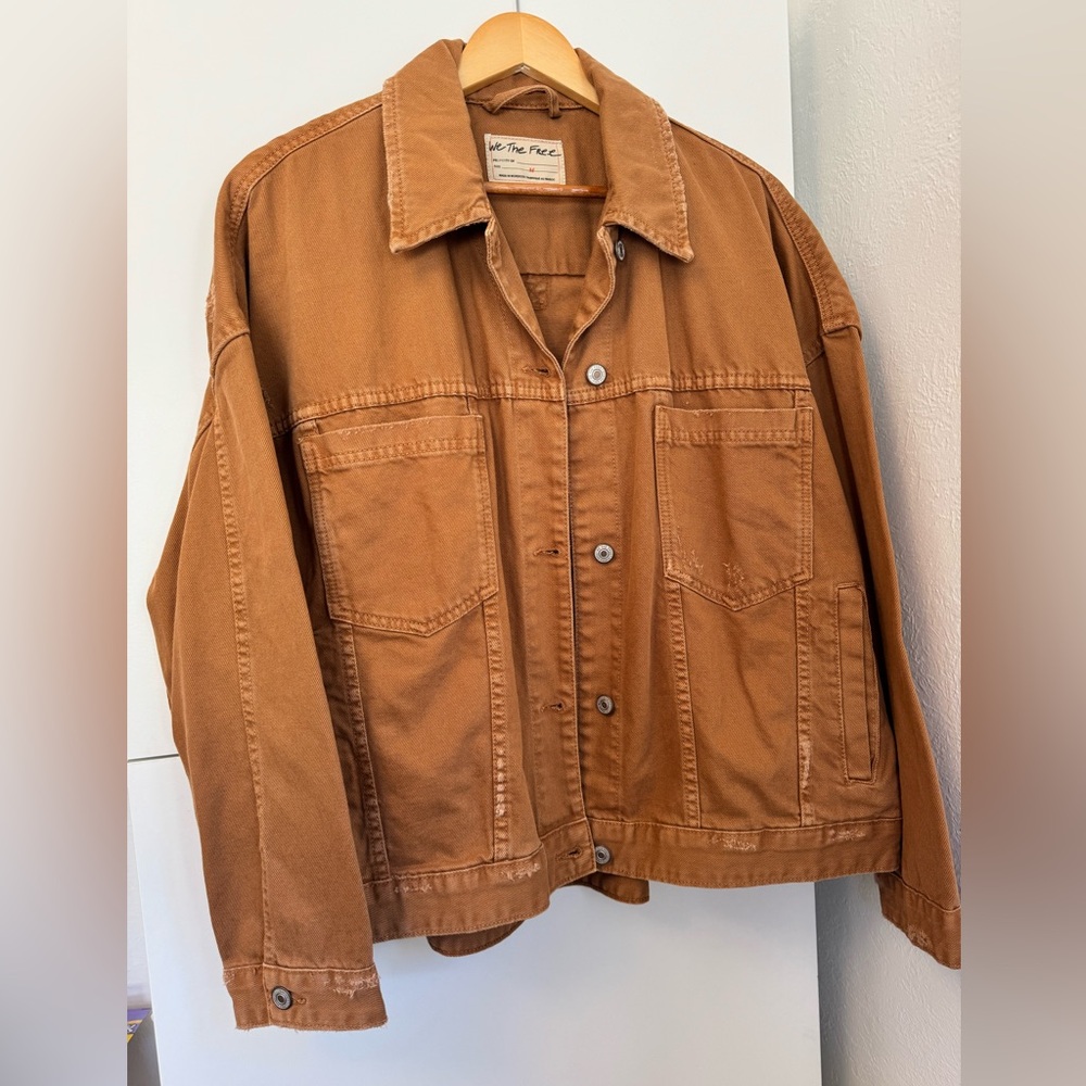 We The Free Opal Swing Denim Jacket